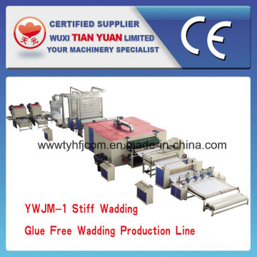 Stiff Waddings and Glue Free Waddings Production Line